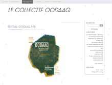 Tablet Screenshot of collectif.loeildoodaaq.fr